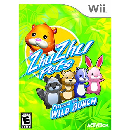 GAME KASET NINTENDO WII ZHUZHU PETS FEATURING THE WILD BUNCH