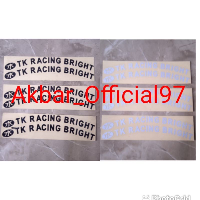 stiker cutting velg tk racing bright sticker velg daytona racing boy TERLARIS