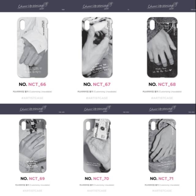 NCT Dream Cheer Message 2020 Phone Case Replika Sumcase Renjun Jeno Haechan Jaemin Chenle Jisung
