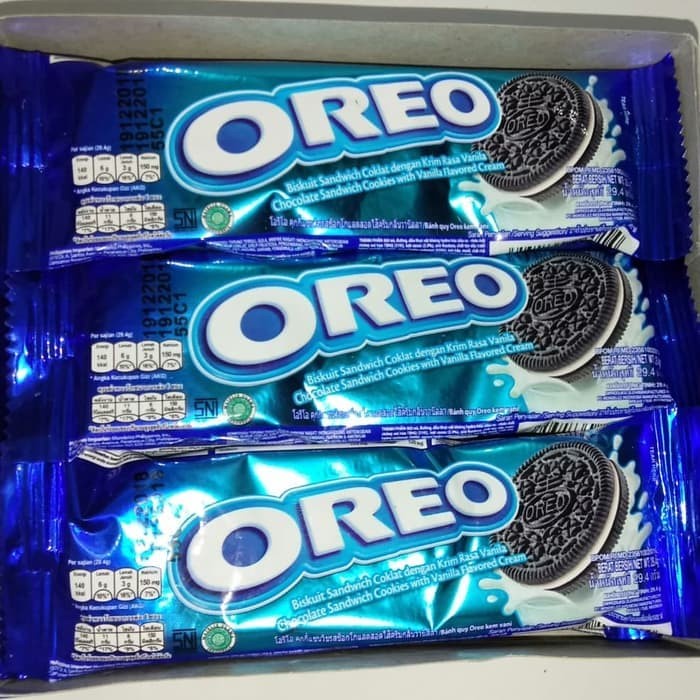 

Biskuit Oreo biskuit 29,4gr biskuit aneka rasa harga murah