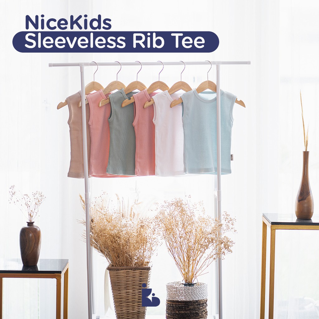 Nice Kids Sleeveless Rib Tee