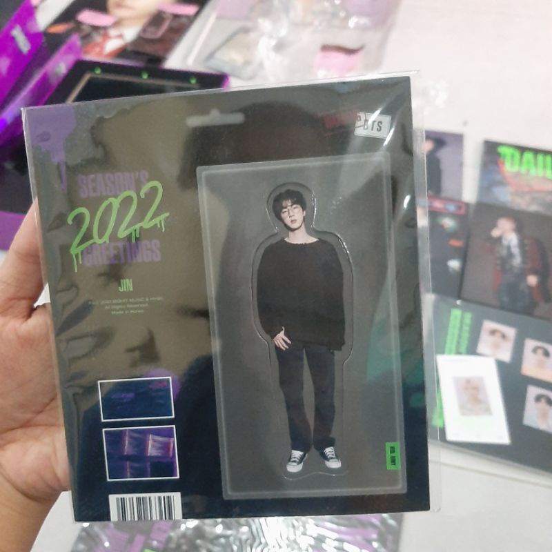 paper magnet bts JIN SG 2022