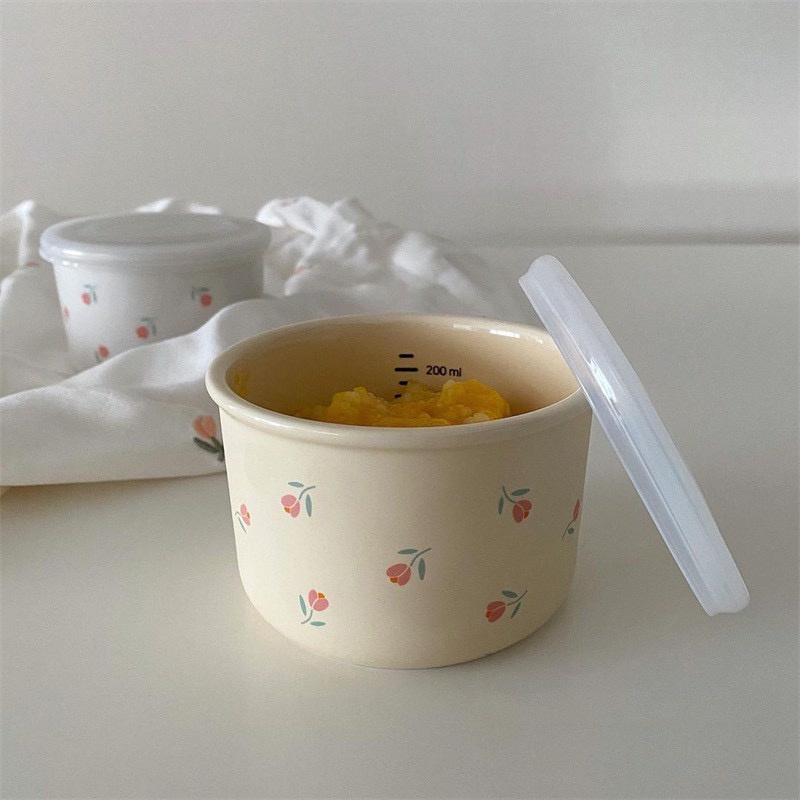 CERAMIC BABY FOOD BOWL | mangkok mpasi bayi korea food container