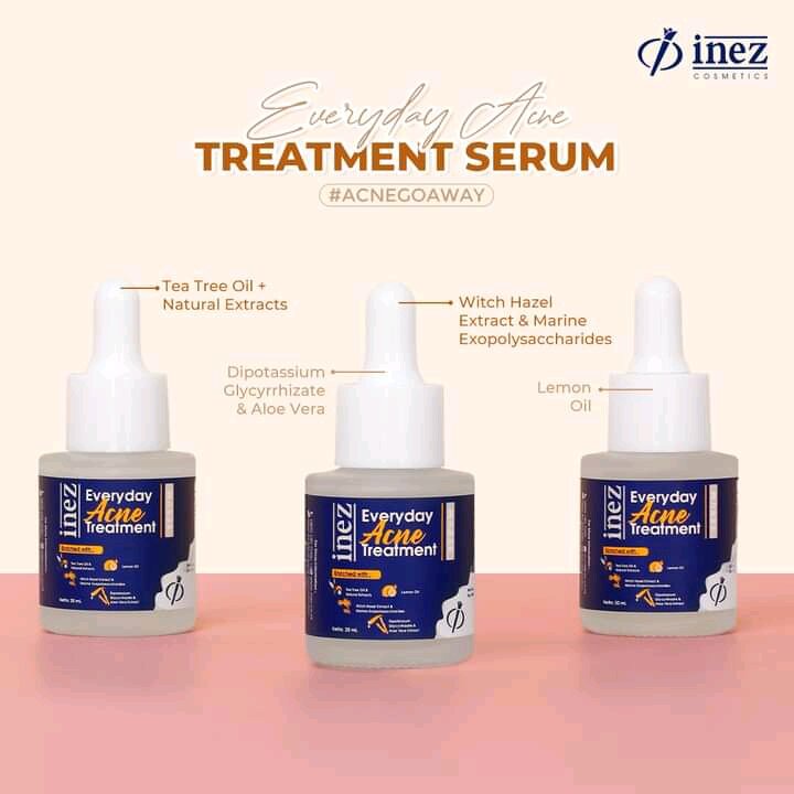 Inez Everyday Acne Treatment Serum 20 ml / Inez Serum Jerawat