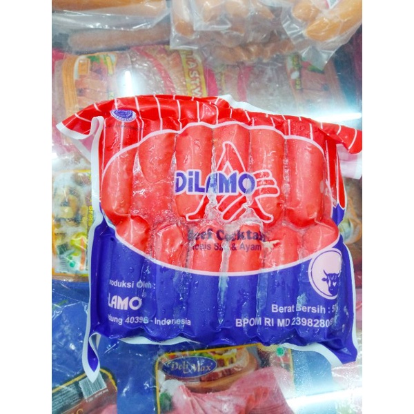 

sosis dilamo merah 500gr