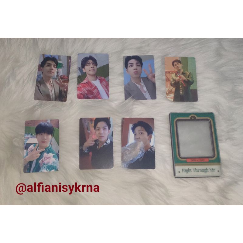 READY STOCK SHARING PHOTOCARD DAY6 (EOD) Right Through Me - Collect Book wonpil dowoon album ver