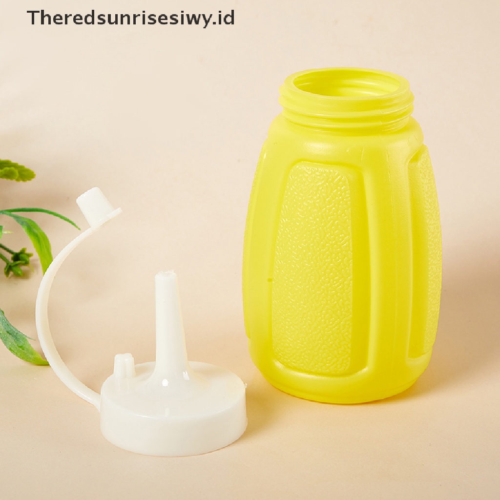 # Alat Rumah Tangga # 2pcs Botol Remas 150 / 300ml Bahan Plastik Dengan Tutup Dispenser Untuk Kecap