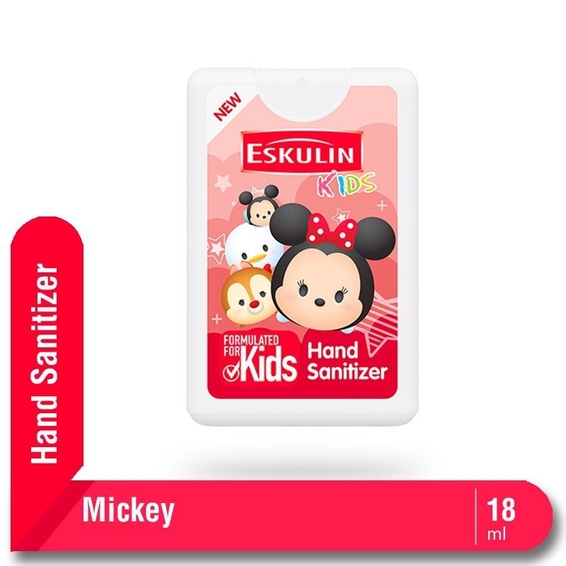 Eskulin Kids Tsum Tsum | Instance | Hand Sanitizer 18 ml | Spray Cologne 9 ml (KI)