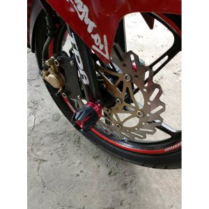 Jalu AS Depan Besar Jumbo Mahkota CNC Variasi Motor CB150R CBR Vixion Byson Nmax PCX Aerox GSX Ninja