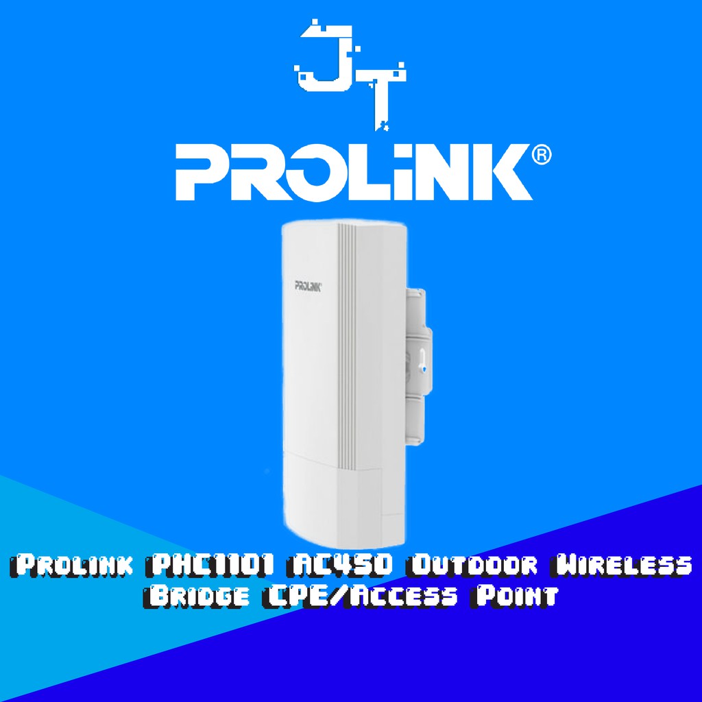 Prolink PHC1101 AC450 Outdoor Wireless Bridge CPE/Access Point