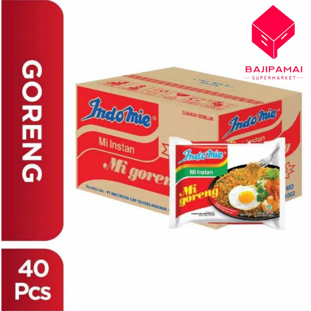 

INDOMIE GORENG 1 Karton / 40 PCS