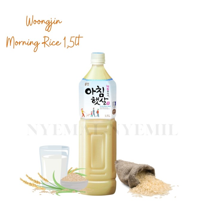 

Woongjin Morning Rice Drink Minuman Beras Korea 1,5lt (BERKUALITAS)