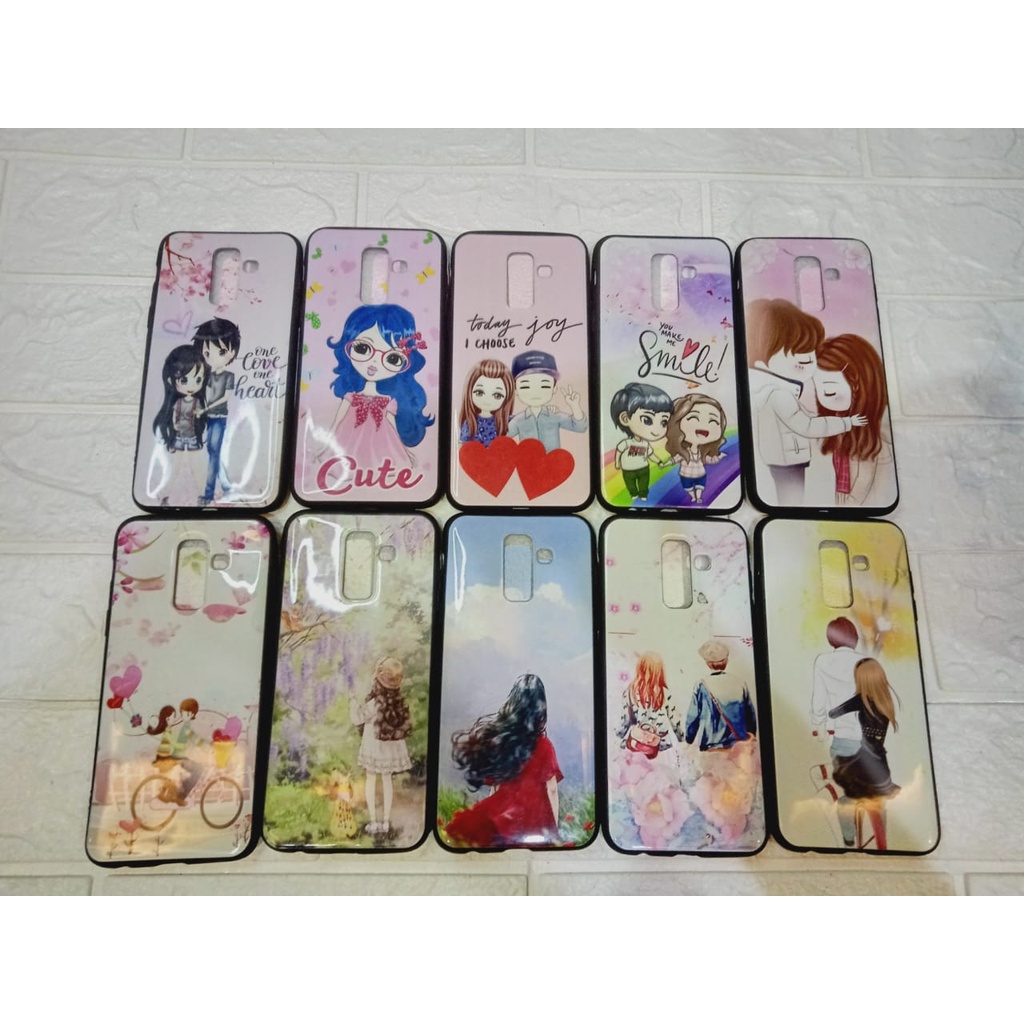 Case Samsung J8 Romantic Realpict