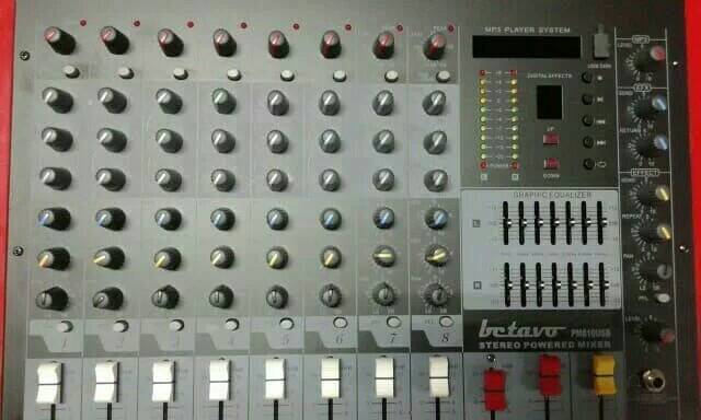 MIXER POWER BETAVO 8CH PM-810