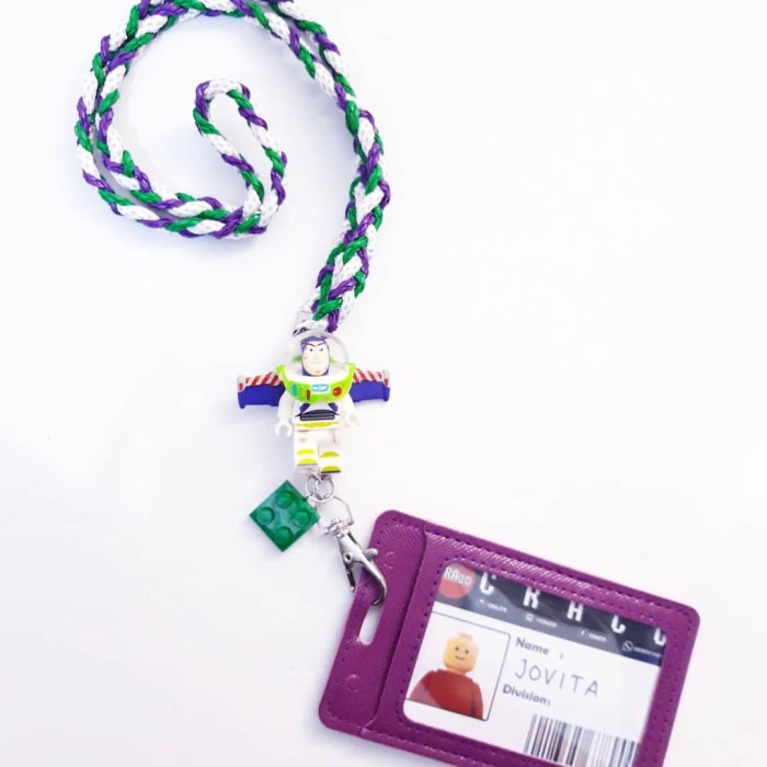 

Id Card - Id Card Holder Lanyard Name Tag Lego Buzz Lightyear Toy Story