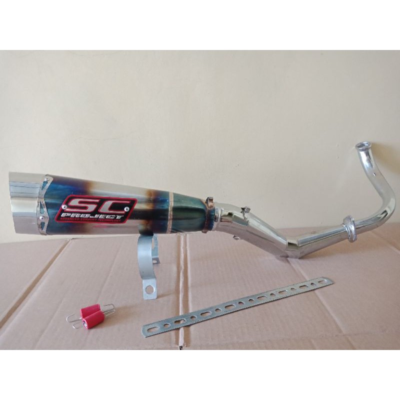 Knalpot SC Project N-MAX & PCX full set
