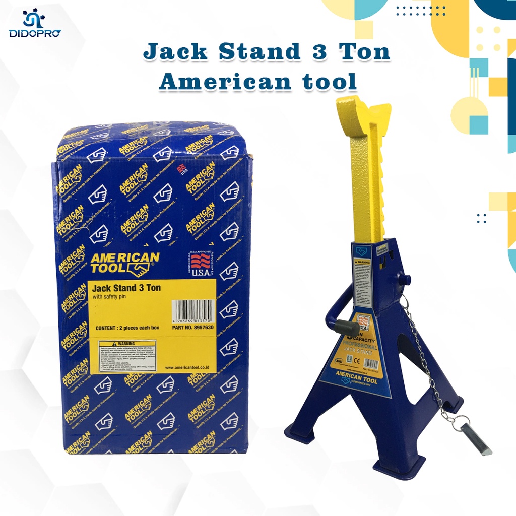 Jack Stand 3 Ton AMERICAN TOOL - Tahanan Dongkrak