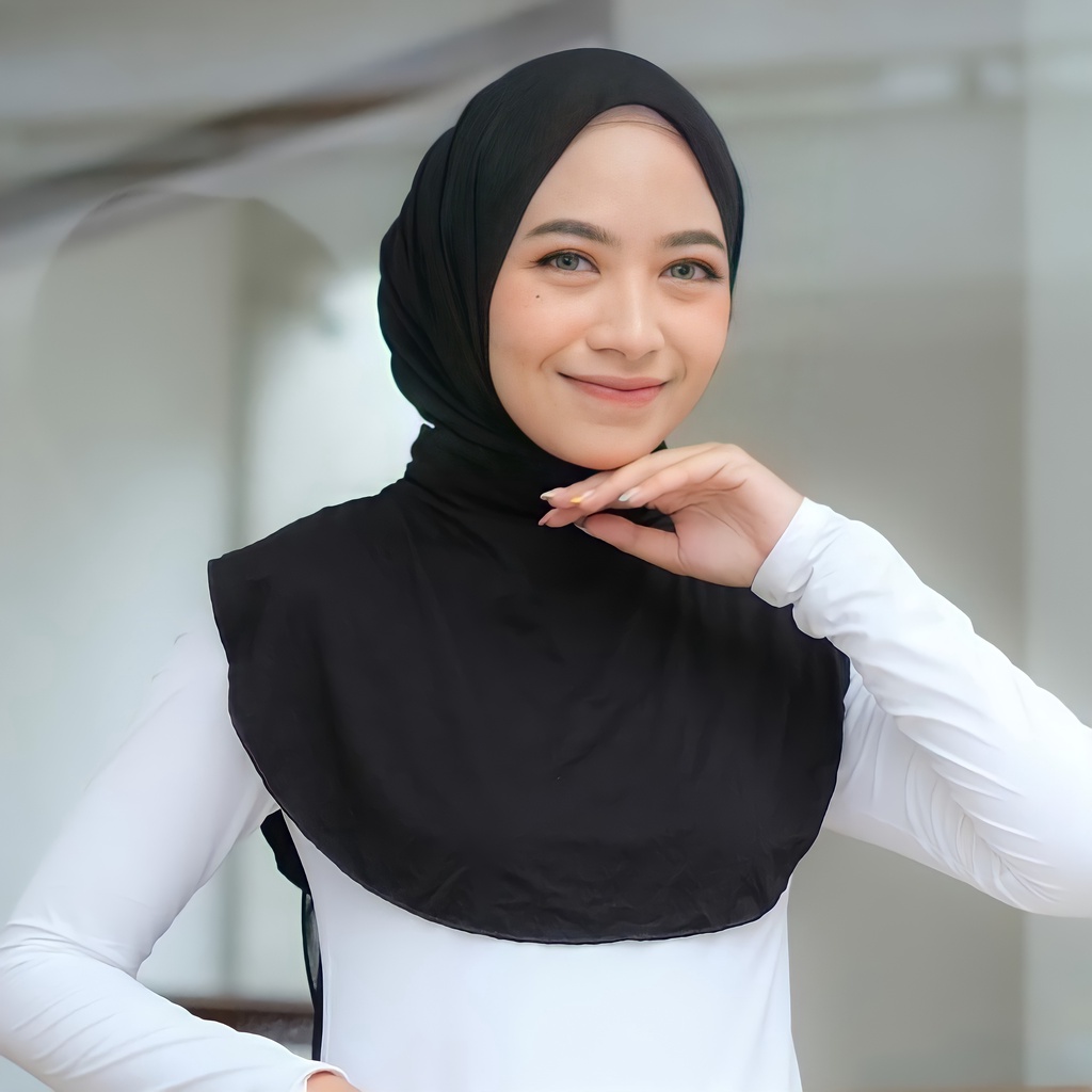 Manset Inner Leher Hijab Dada Wanita Bahan Spandek Rayon Premium Muslimah Muslim Murah Bandung