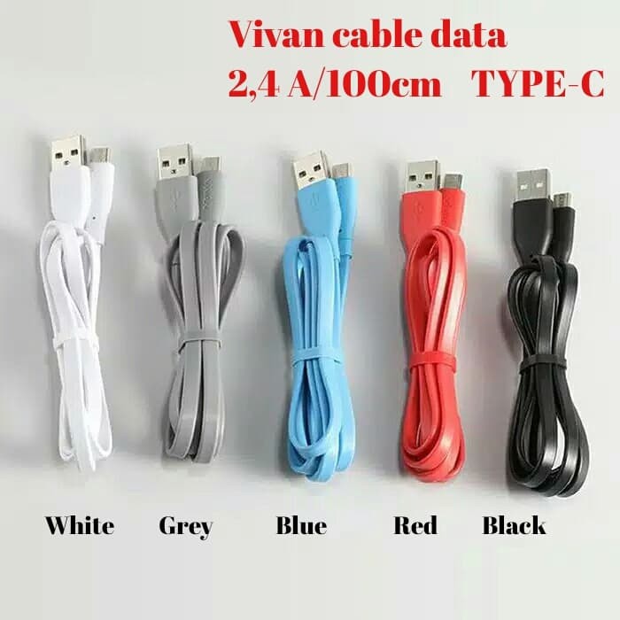 Kabel Data Type-C Vivan CBC 100S harga untuk satuan