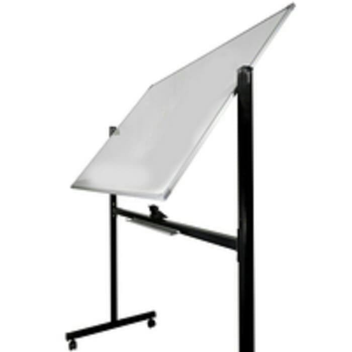 

whiteboard 90 x 120 2 muka plus kaki Magnetic Keiko