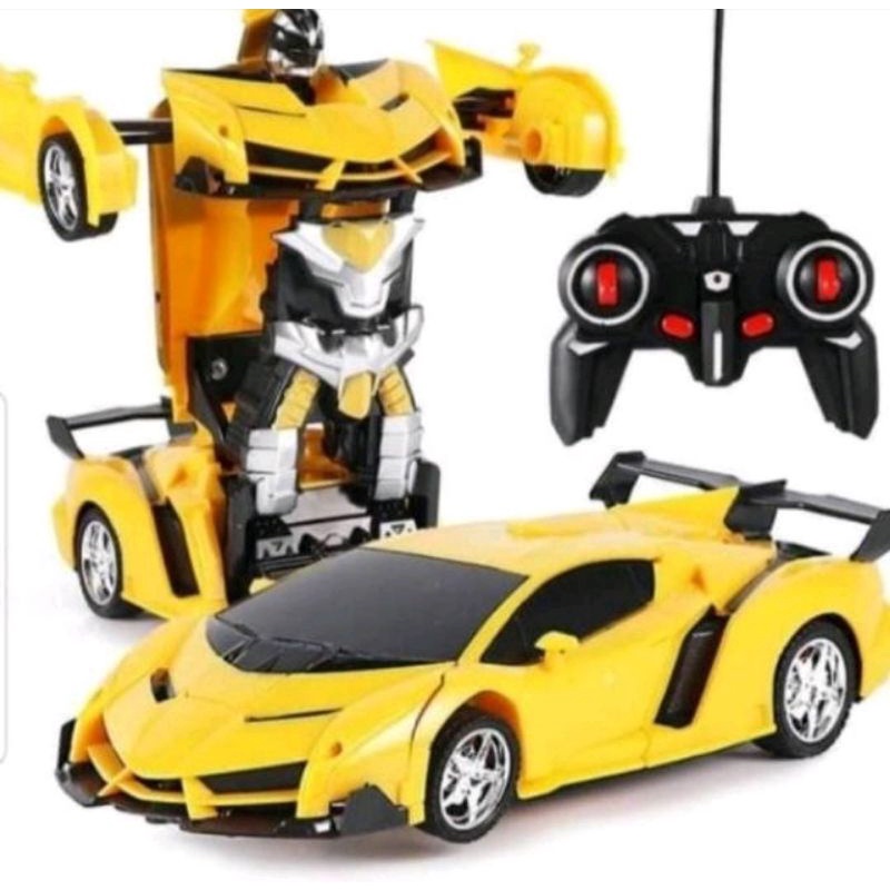 Terbaru Mainan RC MOBIL AUTOBOTS TRANSFORMER 1:18