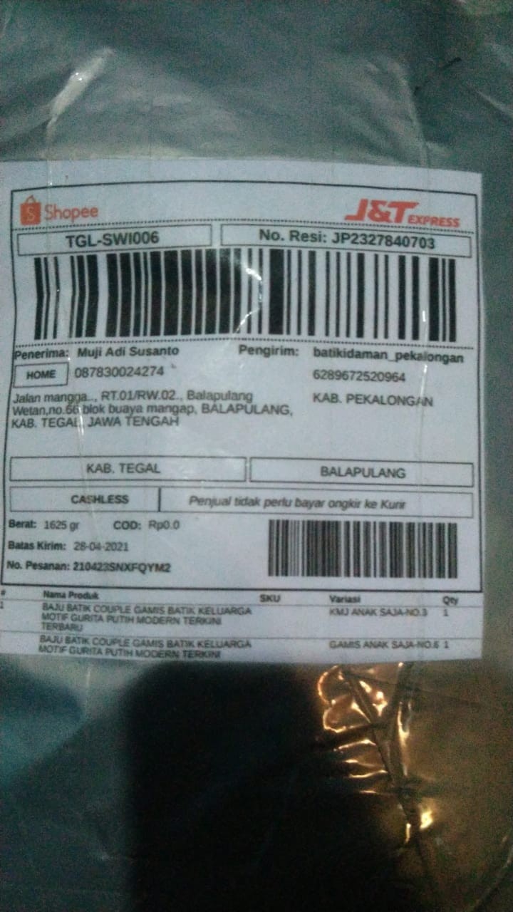 Baju Batik Couple Gamis Batik Keluarga Motif Gurita Putih Modern Terkini Terbaru