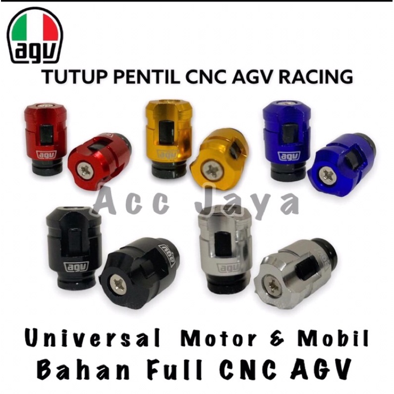 New Tutup Pentil Ban Sport Variasi Full CNC Universal Motor Mobil Sepeda