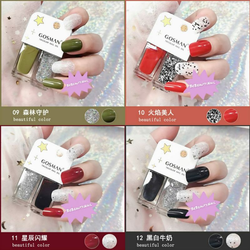 ( PART 1 ) Kutek 2in1 nail polish 2in1 kutek ORIGINAL Gosman kutek 2 in 1