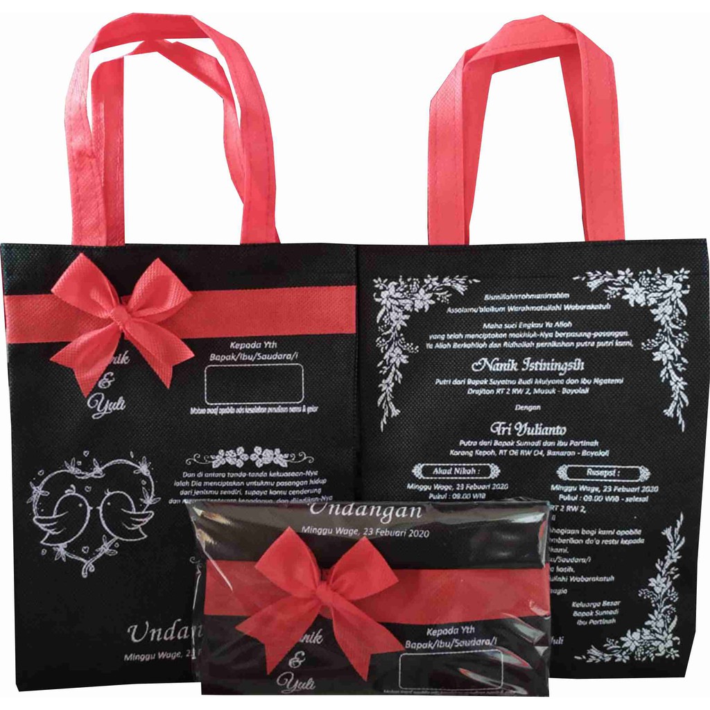 Undangan Pernikahan Dan Souvenir Cantik Elegant