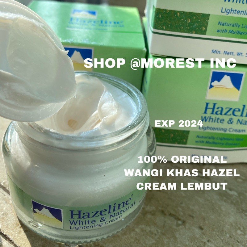 Hazeline hijau white and natural/ Hazeline snow hijau and natural ori original Malaysia Singapore