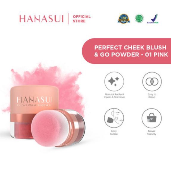 HANASUI Perfect Cheek BLUSH &amp; GO