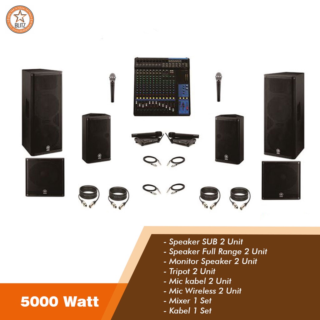 SEWA SOUND SYSTEM (5000 WATT)
