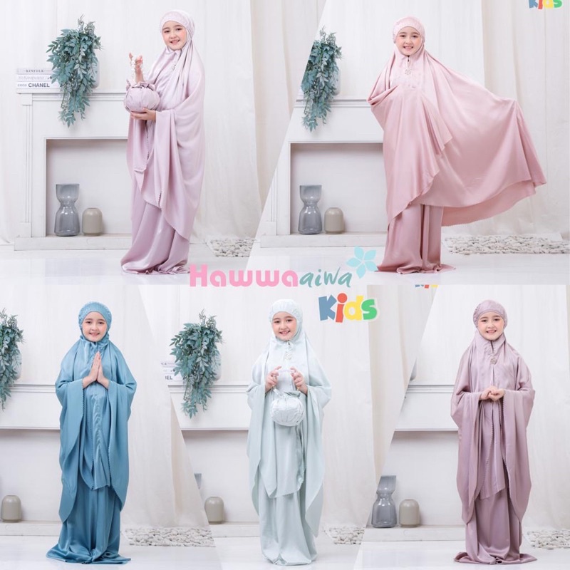 mukena bianca by hawwa aiwa kid