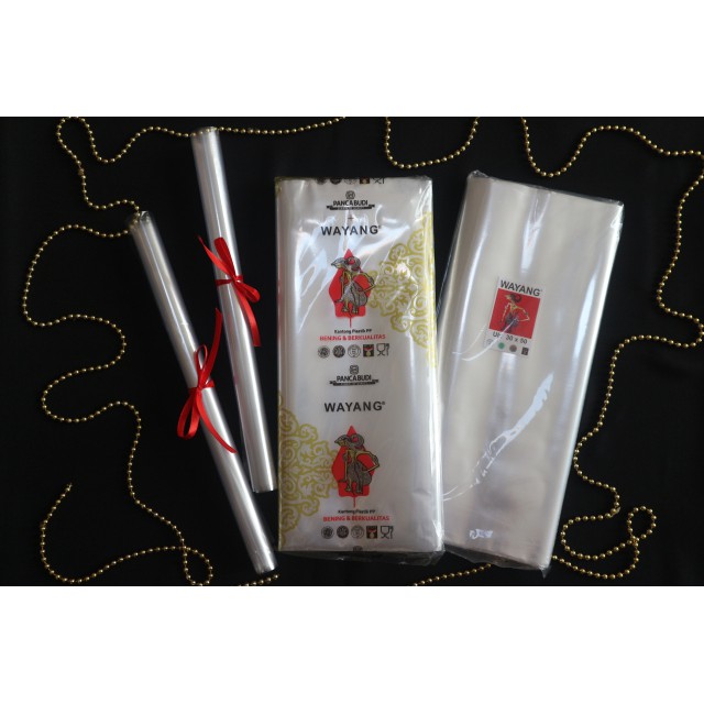 PLASTIK WAYANG TERBAIK SEMUA UKURAN 15x25 - 25x35