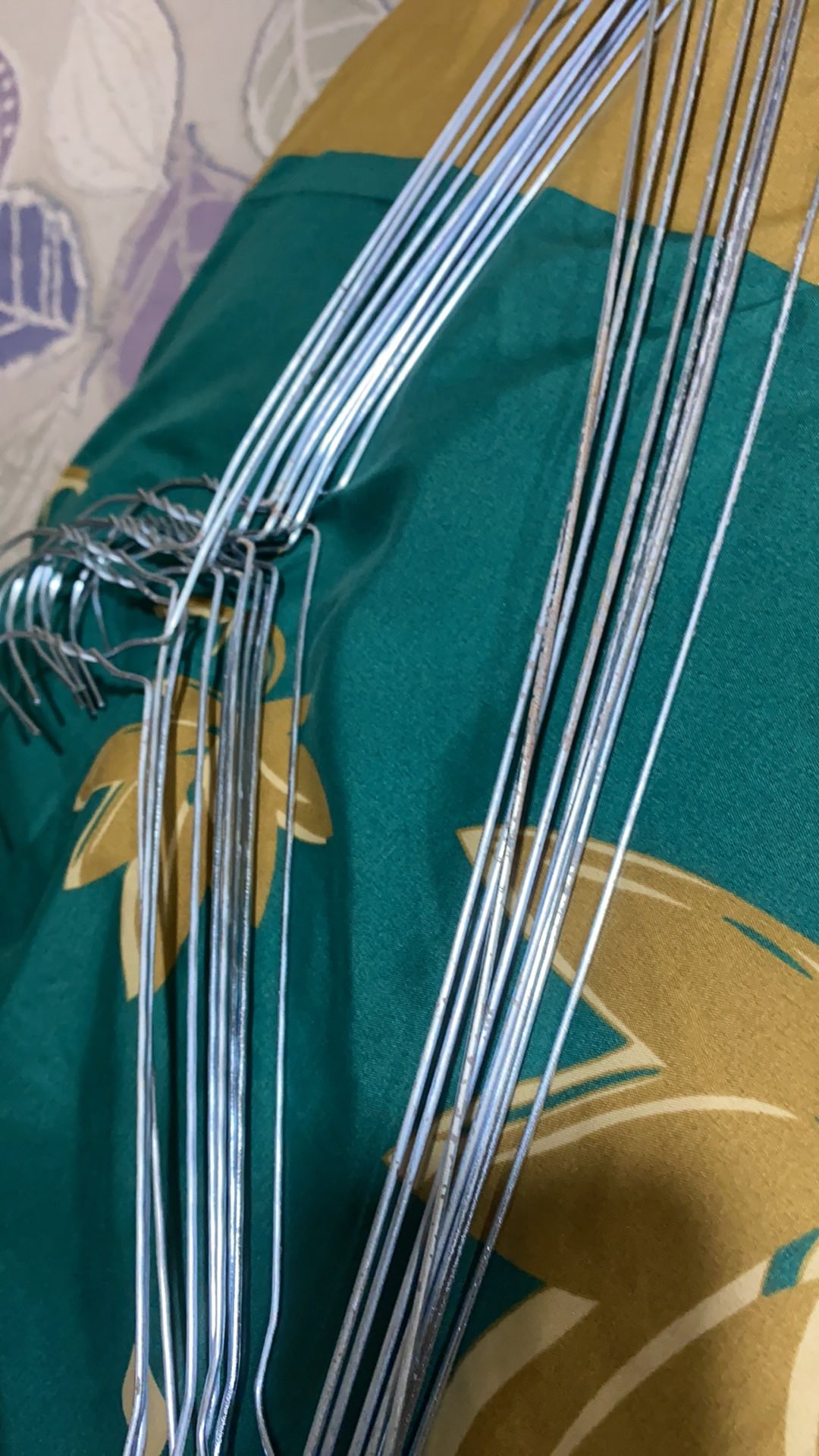 Gantungan Baju Kawat/hanger (1set 10pcs)