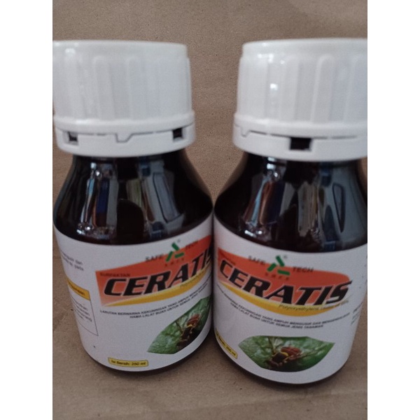 Jual INSEKTISIDA SURFAKTAN PEMBASMI LALAT BUAH CERATIS 250 ML | Shopee ...