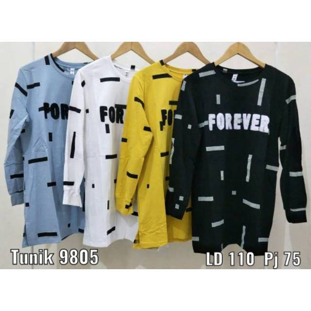 Fashion wanita tunik kaos adidas terbaru