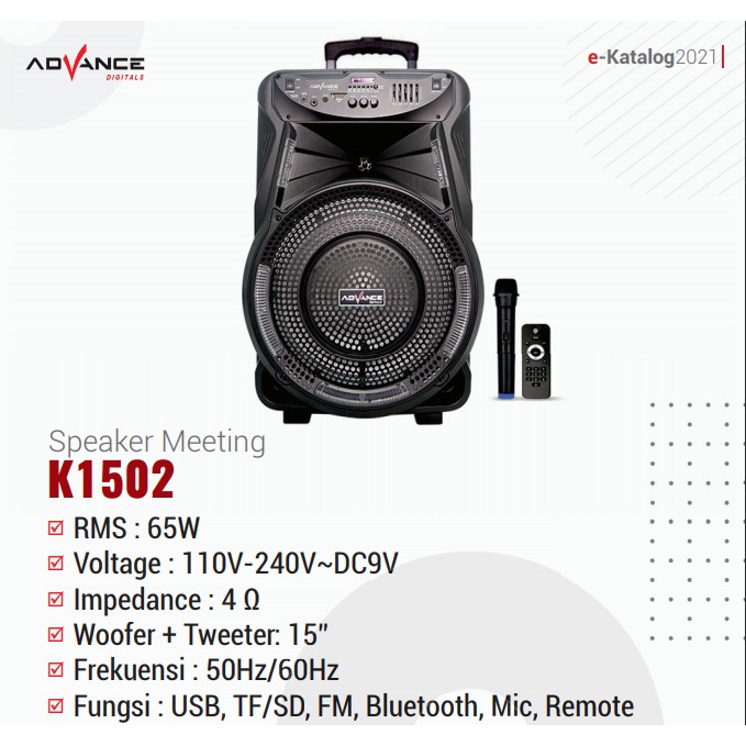 Speaker ADVANCE K1502