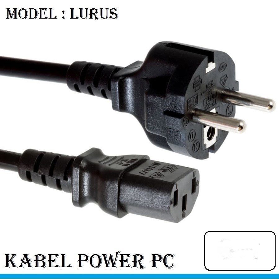 KABEL POWER PC 5M / KABEL POWER CPU 5 METER