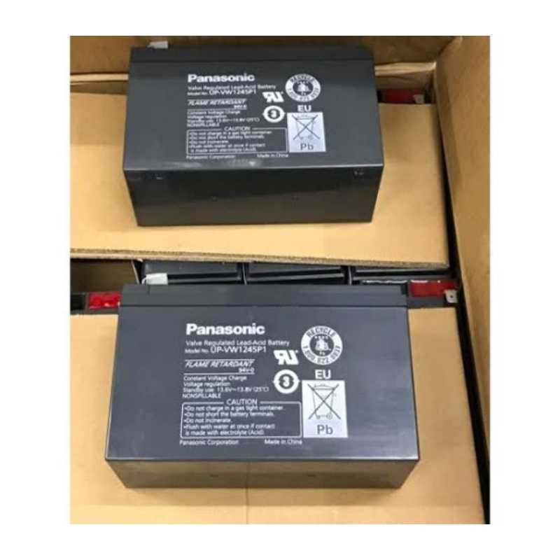 Baterai 12V 7,2 AH Panasonic