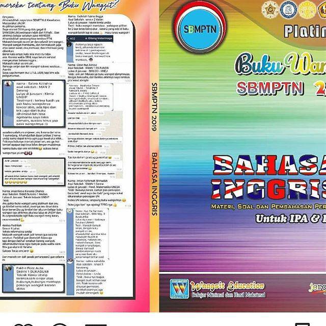  Buku Wangsit SBMPTN 2019 BHS INGGRIS PLATINUM