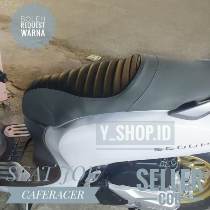 Sarung Cover Jok Motor Gear Beat Scoopy Fino Genio Mio X-Ride Soul Xeon Modifikasi