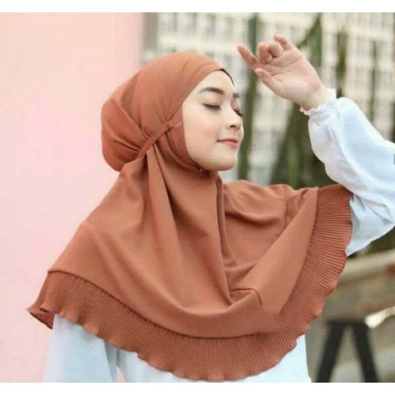 Bergo maryam dewasa bergo plisket bergo dewasa