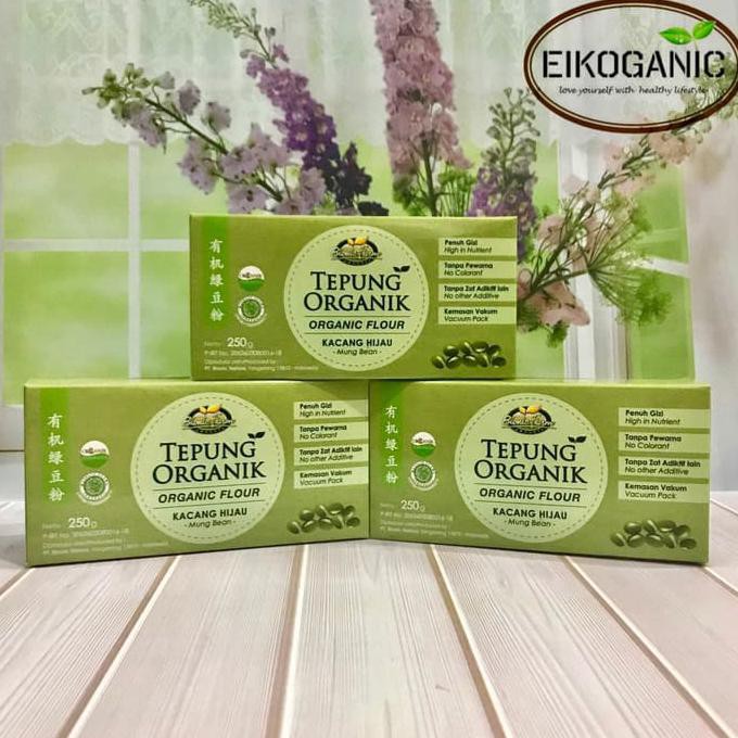 

Sale!! Tepung Organik Hacang Hijau Bionic Farm / Gasol 250 Gram Terbaru