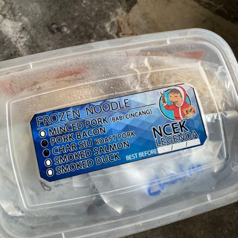 

Mie Frozen Ncek Legenda Paket A (Isi 2 Porsi)