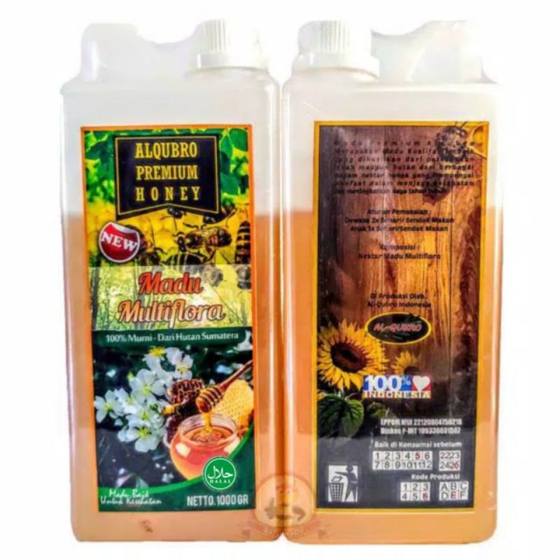 

Madu Murni Al Qubro Premium - Madu Multiflora 1000 Gr