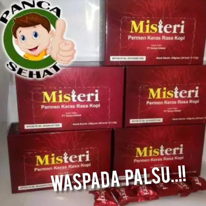 

DISKON Aseli Terbukti MISTERI CANDY ORIGINAL/PERMEN KERAS RASA KOPI