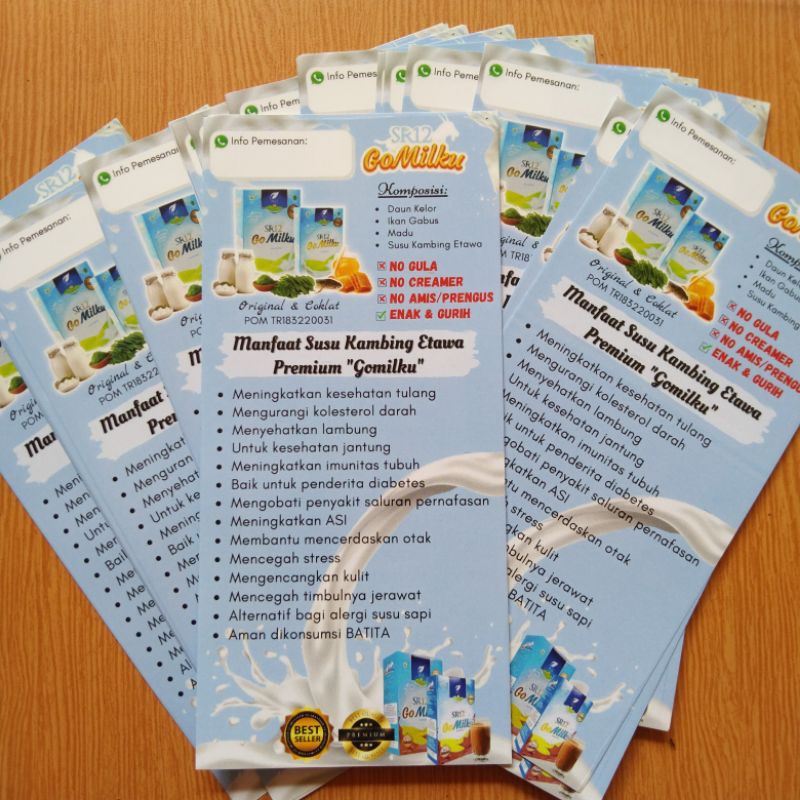 

BROSUR SUSU GOMIL SR12