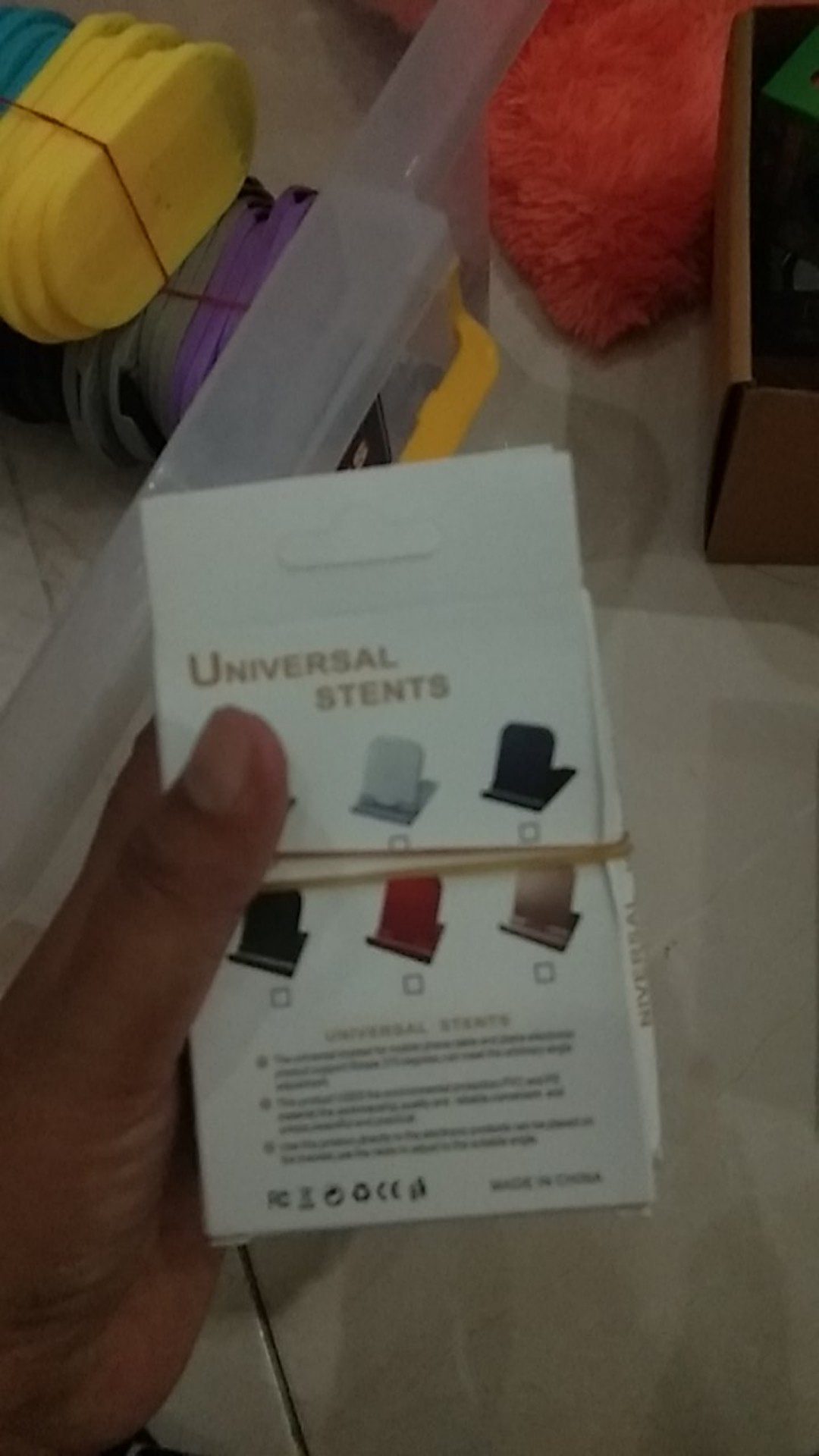 Phone Standing Foldable Bahan Aluminum