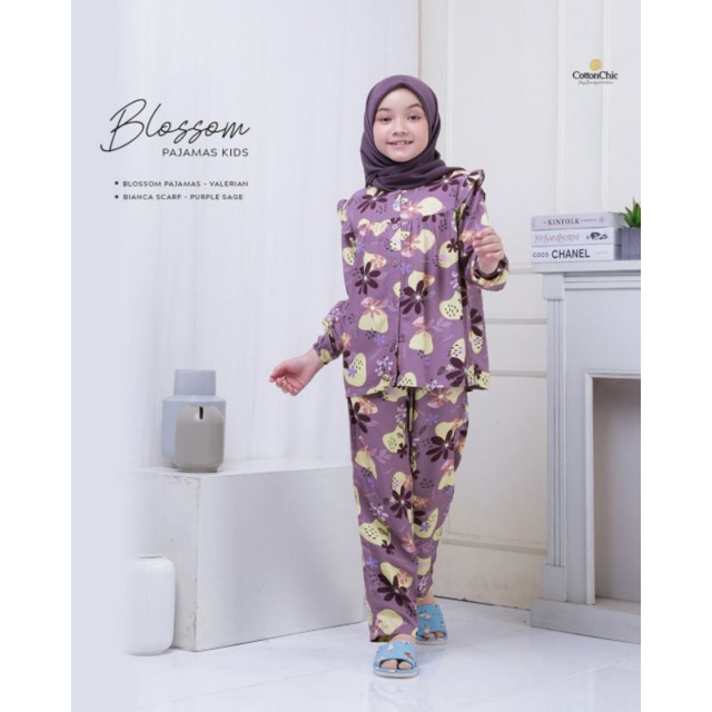 BLOSSOM PAJAMAS KIDS BY COTTONCHIC